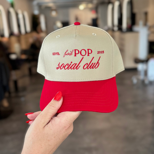 foilPOP social club hat