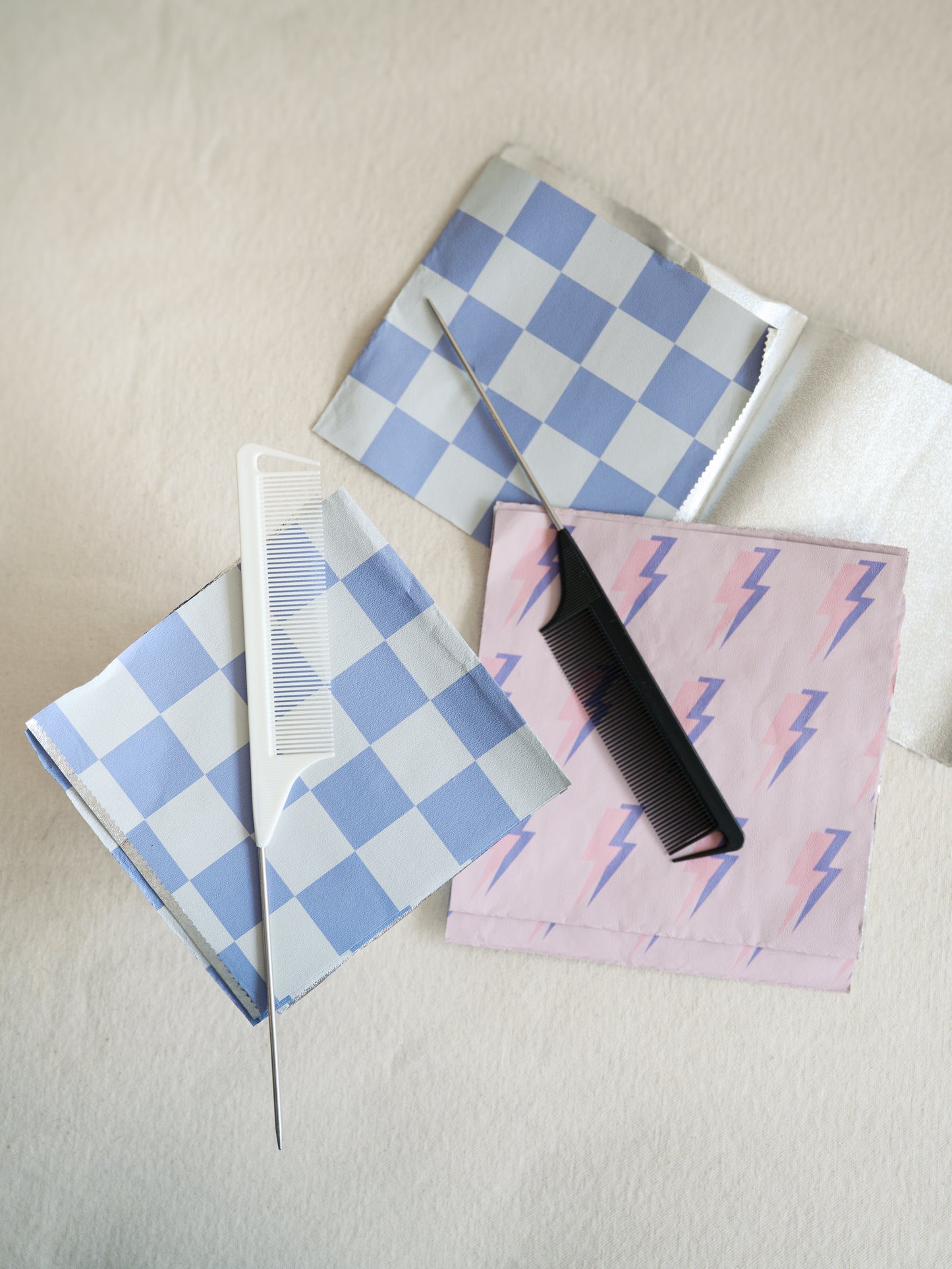 silverPOP foiling combs